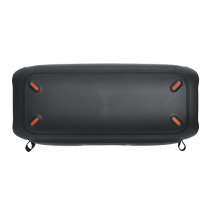 JBL PartyBox On-The-Go - Black - Portable party speaker with built-in lights and wireless mic - Bottom